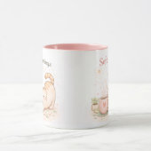 Mug Soft Morning Kawaii Cute Cat Coffee Sweet Pink (Centre)