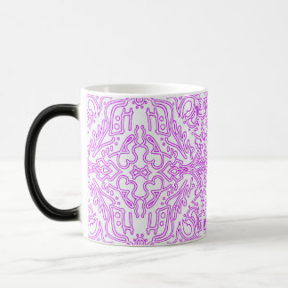 Mug Soft Pink Dream Mandala pattern Magische Mok