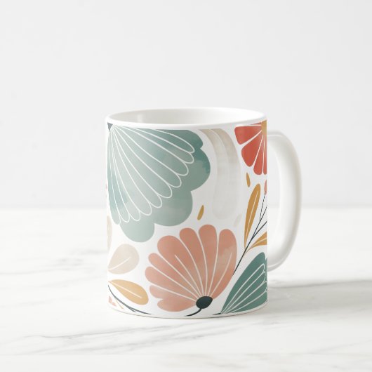 Mug Soft Summer Floral (Devant droit)