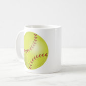 Mug Softball (Devant gauche)