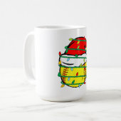 Mug Softball de Noël (Devant gauche)
