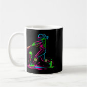 Mug Softball girl ice cream softball drip  (Gauche)