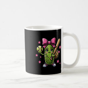 Mug Softball Pickle Sports Girls Baseball Avec Bo Rose
