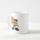 Mug Softball Player Mug- Cute But Dangerous (Devant gauche)