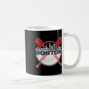 Mug Softball Vintage Baseball de Boston Pour Hommes Et