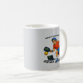 Mug Software Engineer Playing Pickleball with a Paddle (Devant droit)