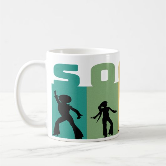 Mug Sogna, Rêve avec des ombres de danseur (Gauche)