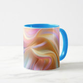 Mug Soie pastel colorée (Devant droit)