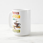 Mug Soigné Béni Et Café Obsédé (Devant gauche)