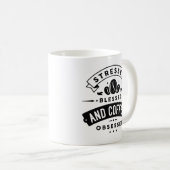 Mug Soigné Béni Et Café Obsédé (Devant droit)