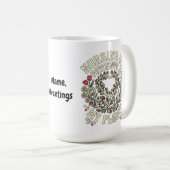 Mug Soigner Mes Patients & Mes Plantes Rétro Steth Fle (Devant droit)