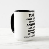 Mug Soin de soi (Devant gauche)