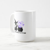 Mug Soin de soi une gorgée à la fois (Devant gauche)
