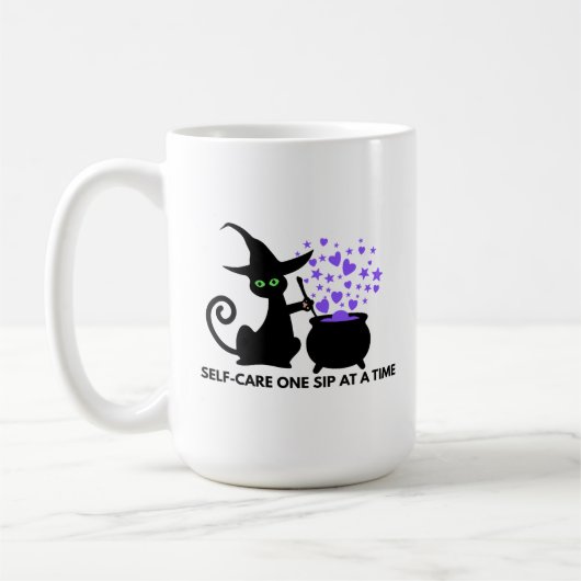 Mug Soin de soi une gorgée à la fois (Gauche)
