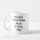 Mug Soing New Every Day Artist Gift  (Gauche)