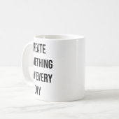 Mug Soing New Every Day Artist Gift (Devant gauche)