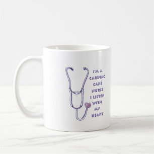 Mug Soins cardiaques Infirmière Coeur