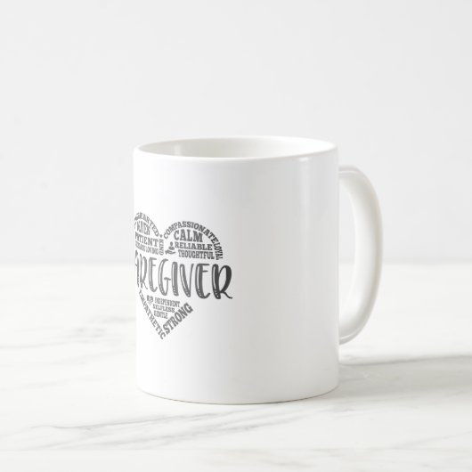 Mug Soins de soignant, soins de conception cardiaque (Devant droit)