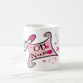 Mug Soins d'infirmière d'OB (obstétrique) (Centre)