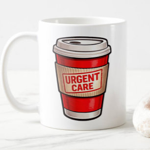 Mug Soins d'urgence humour de café drôle équipe de soi