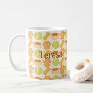 Mug Soins Et Jouets De Chien Cute Design Motif