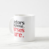 Mug Soins infirmiers (Devant gauche)