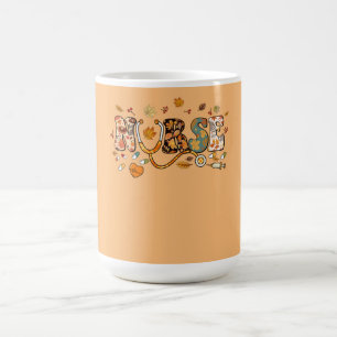 Mug Soins infirmiers Thanksgiving Day Stethoscope Fall