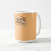Mug Soins infirmiers Thanksgiving Day Stethoscope Fall (Devant droit)