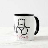 Mug Soins personnalisés (Devant droit)