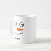 Mug Soir de beauté personnalisé Noël (Devant gauche)