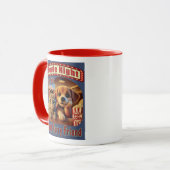 Mug Soirée Cinéma - Meilleur Ami à Fourrure - Chat et (Devant gauche)