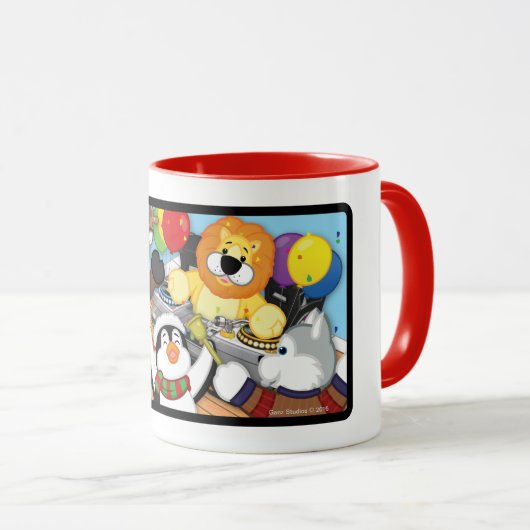 Mug Soirée dansante du DJ (Devant droit)