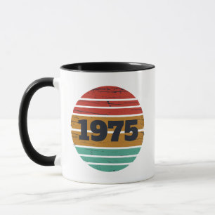 Mug Soirée de 50 ans vintage personnalisée