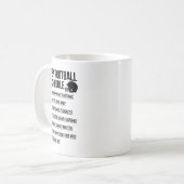 Mug Soirée de draft de football fantastique  (Devant gauche)