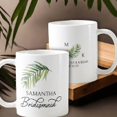 Mug Soirée de mariée Palm Leaf