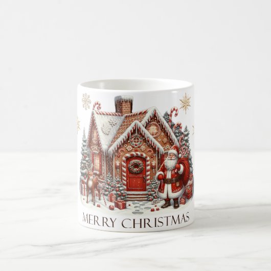 Mug Soirée de Noël moderne (Centre)