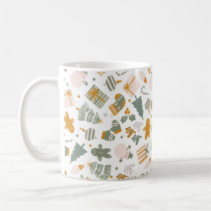 Mug Soirée de Noël Vert Et Or