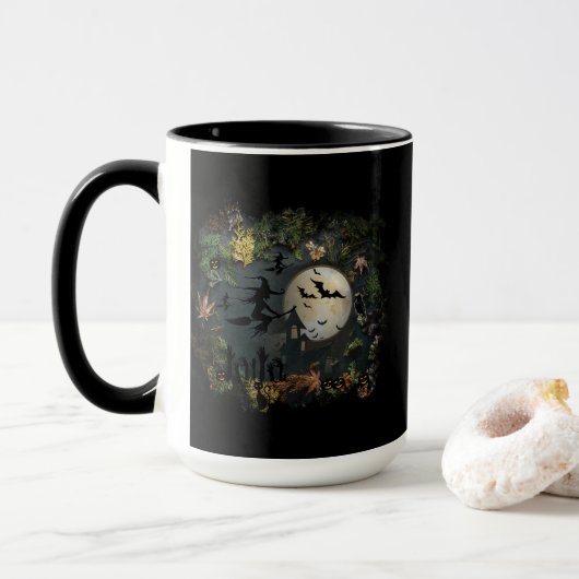 Mug Soirée de Witch (Avec donut)