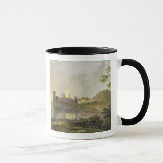 Mug Soirée d'été (château de Caernarvon) c.1764-65 (Droite)