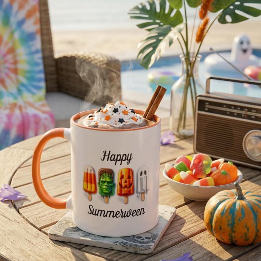 Mug Soirée d'été Halloween Summerween
