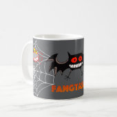 Mug Soirée d'Halloween Fangtastique Effrayante (Devant gauche)