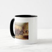 Mug Soirée d'un négociant (Devant gauche)