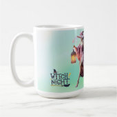 Mug Soirée Elégante Sorcière Enchantant Halloween sorc (Gauche)