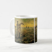 Mug Soirée - Fin de journée par Vincent van Gogh (Devant gauche)