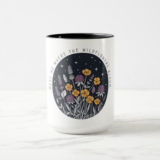 Mug Soirée Fleur Enchantée (Centre)