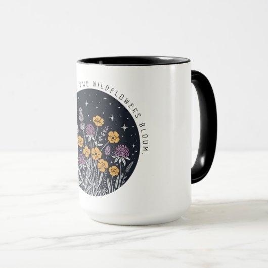 Mug Soirée Fleur Enchantée (Devant droit)