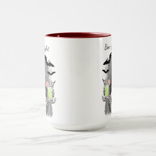 Mug Soirée Halloween Boo-ze | Squelette fille (Centre)