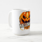 Mug Soirée Halloween – Création de citrouilles de Jack (Devant gauche)