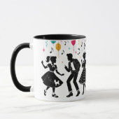 Mug Soirée Jukebox Sock Hop des Années 50 (Gauche)