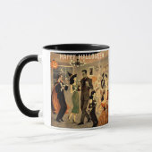 Mug Soirée Martini Halloween Rétro Milieu de Siècle 40 (Gauche)